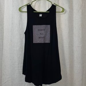 Old Navy tank top size medium black